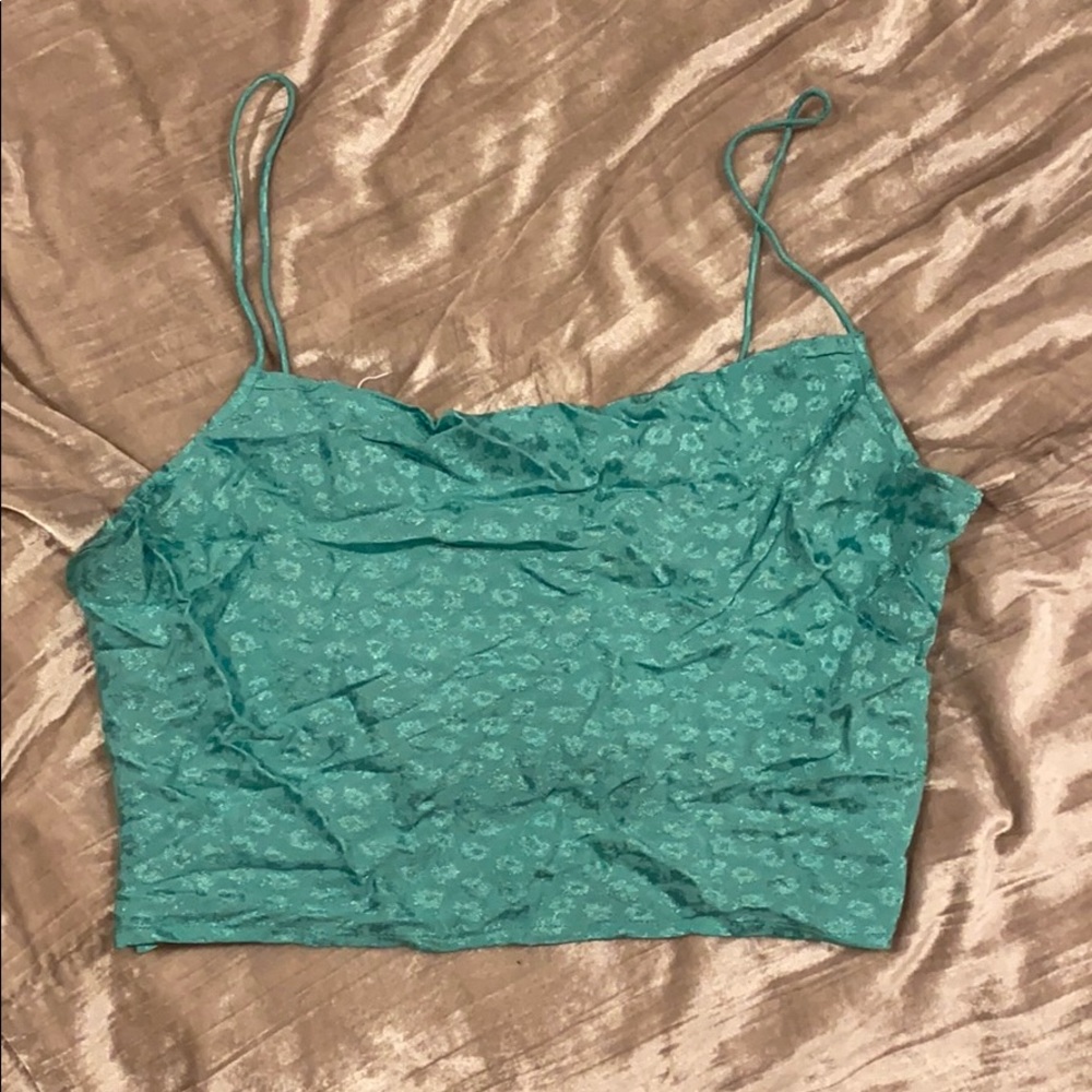 Green Crop Top from Urban